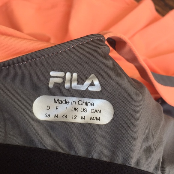 FILA Tennis 🎾 Athletic Sports Blouse Tank Top M - Picture 7 of 9